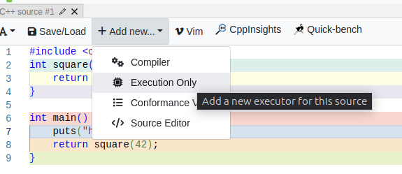 Execute only