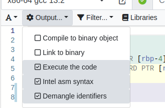 Execute the code